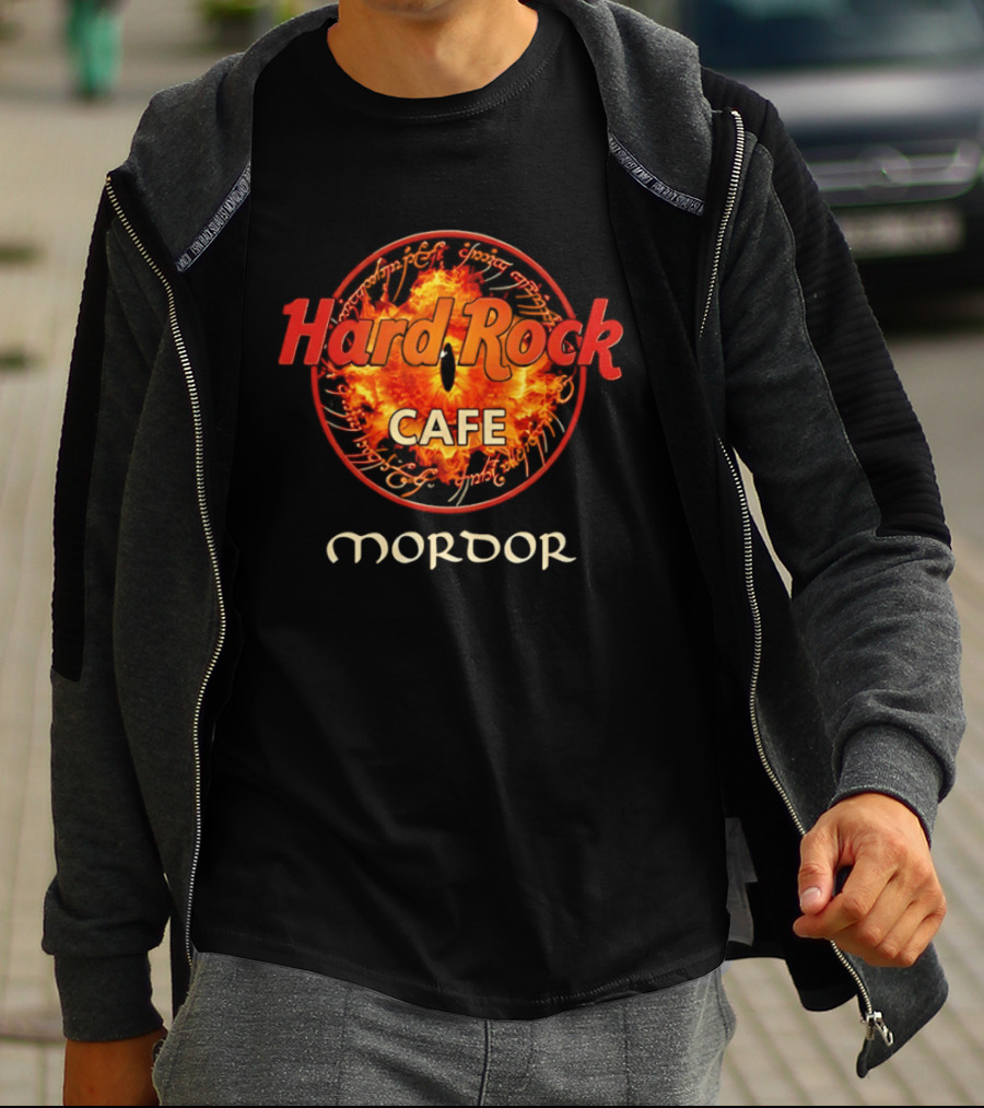 Hard Rock Cafe Mordor Eye Of Sauron The Lord Of The Rings T-Shirt