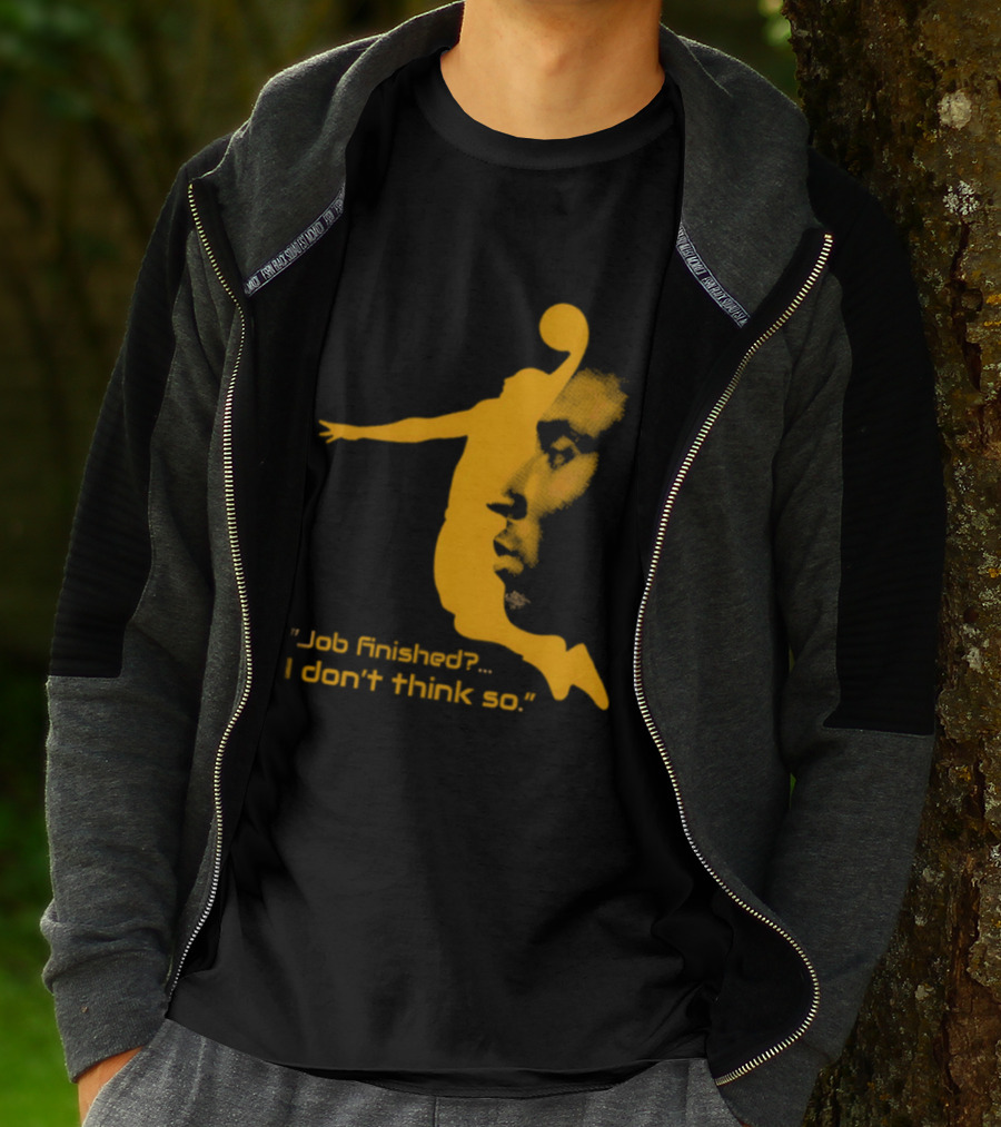 Kobe Bryant Black Mamba Job Finished I Don't Think So Basketball Dunk T-Shirt