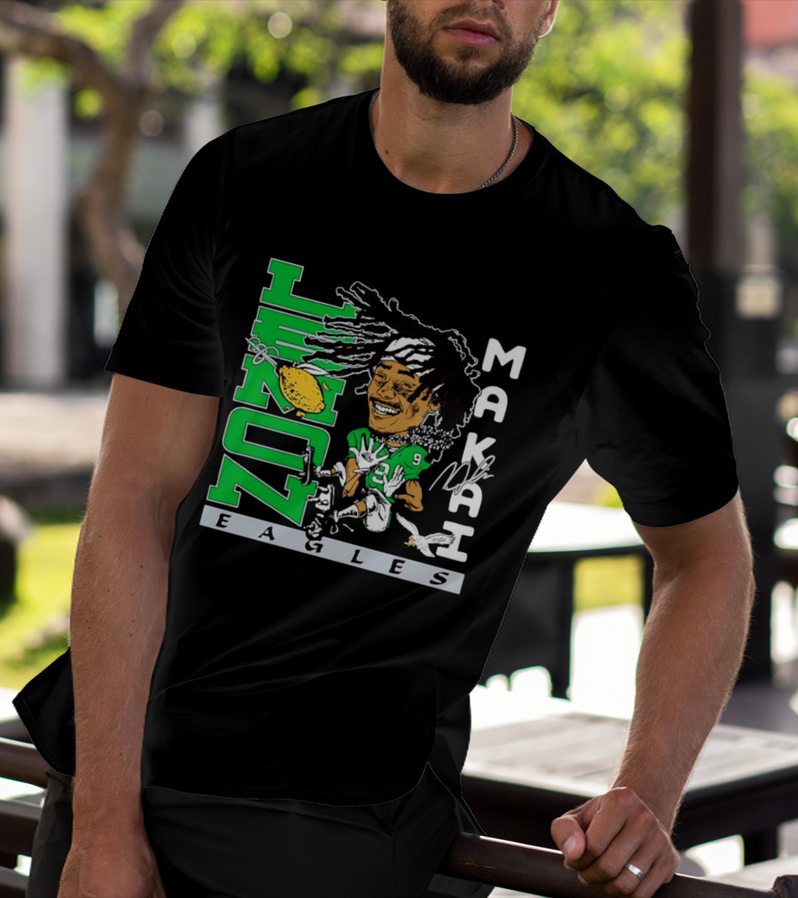 Lemon Zone Makai Eagles Jalen Hurts Philadelphia T-Shirt