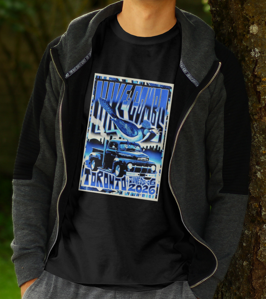 Luke Combs Toronto June 6 2026 Blue Jay Truck Concert Tour T-Shirt