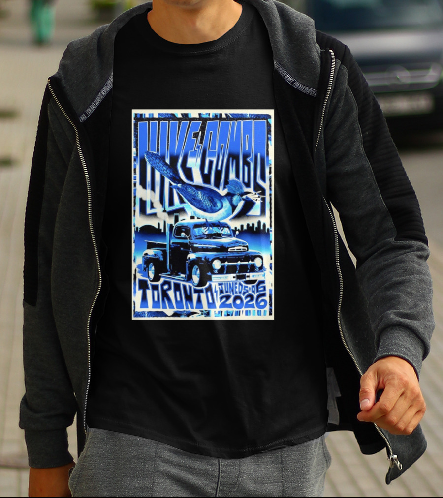 Luke Combs Toronto June 6 2026 Blue Jay Truck Concert Tour T-Shirt