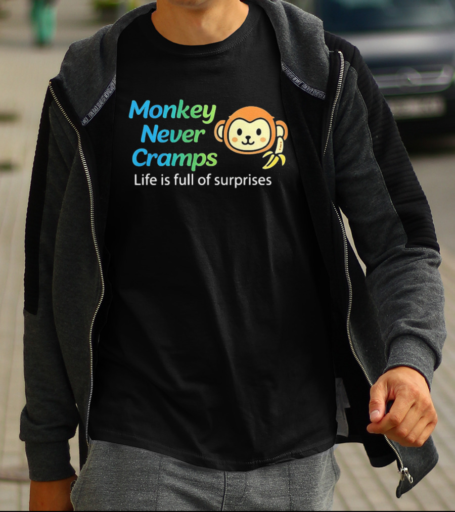 Monkey Never Cramps Life Is Full Of Surprises Munenori Kawasaki T-Shirt