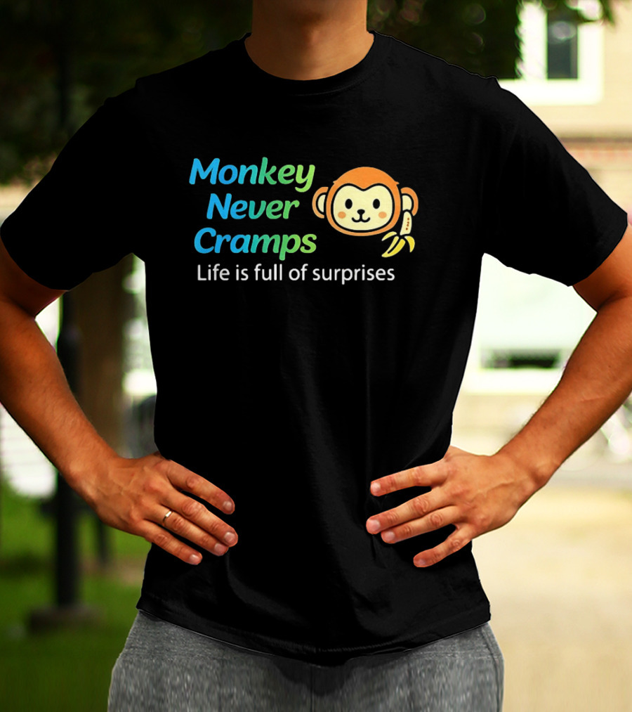 Monkey Never Cramps Life Is Full Of Surprises Munenori Kawasaki T-Shirt