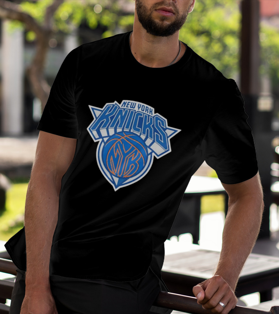 New York Knicks 2026 Blue Basketball Team T-Shirt
