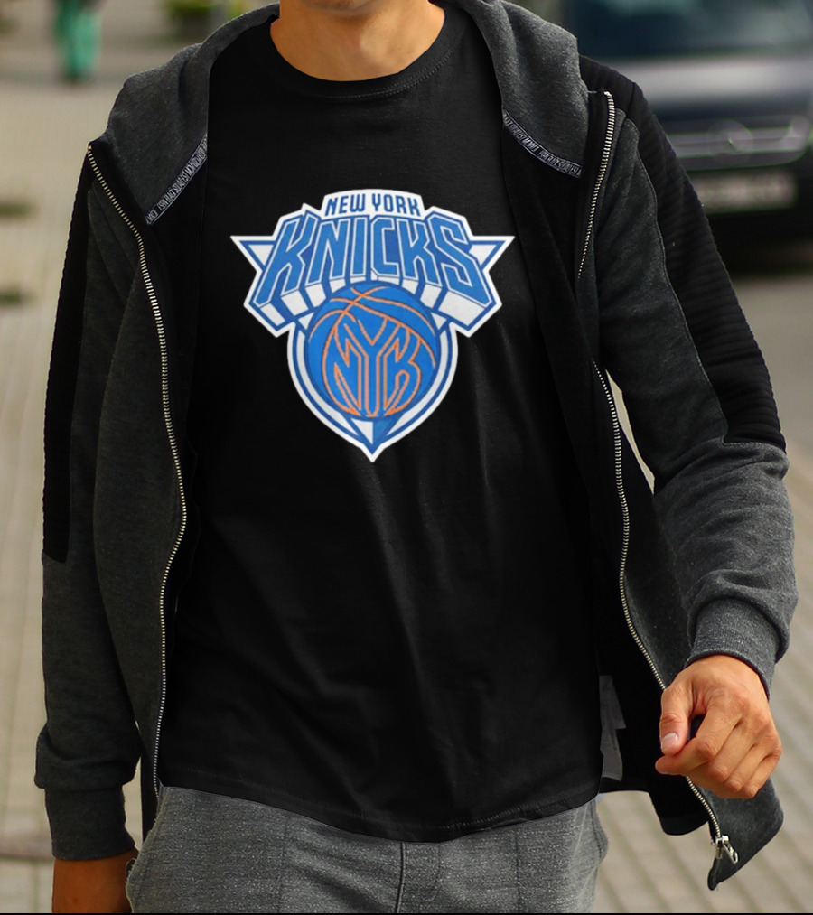 New York Knicks 2026 Blue Basketball Team T-Shirt
