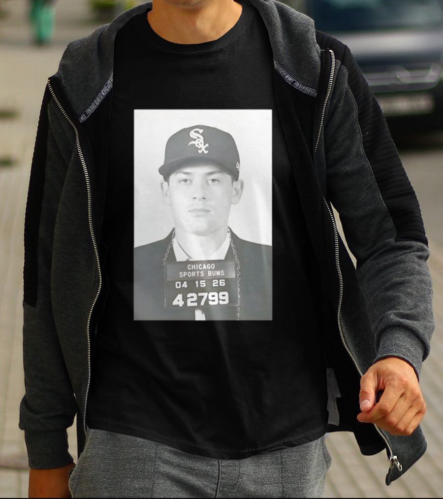 Chicago White Sox Scott Radinsky Chicago Sports Bums 42799 T-Shirt