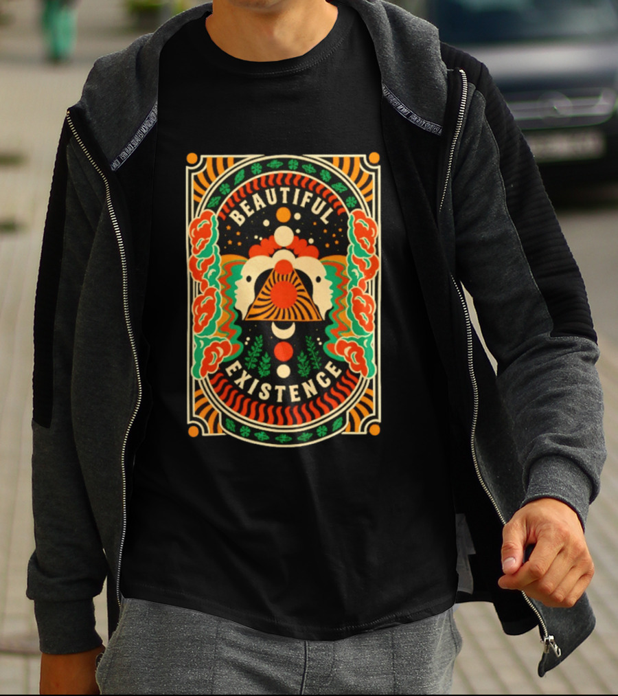 Beautiful Existence Andrea Walker Kaleidoscope Aesthetic T-Shirt
