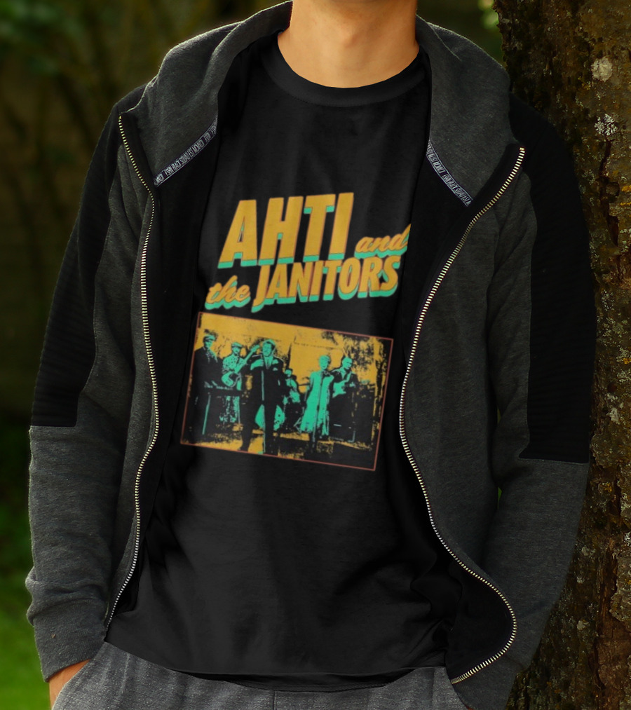 Ahti And The Janitors Band Vintage Concert Style T-Shirt
