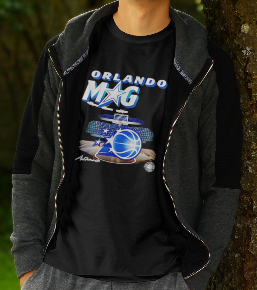 Authmade Orlando Magic Basketball Arena Stars T-Shirt