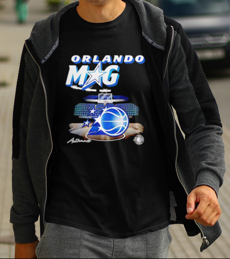 Authmade Orlando Magic Basketball Arena Stars T-Shirt