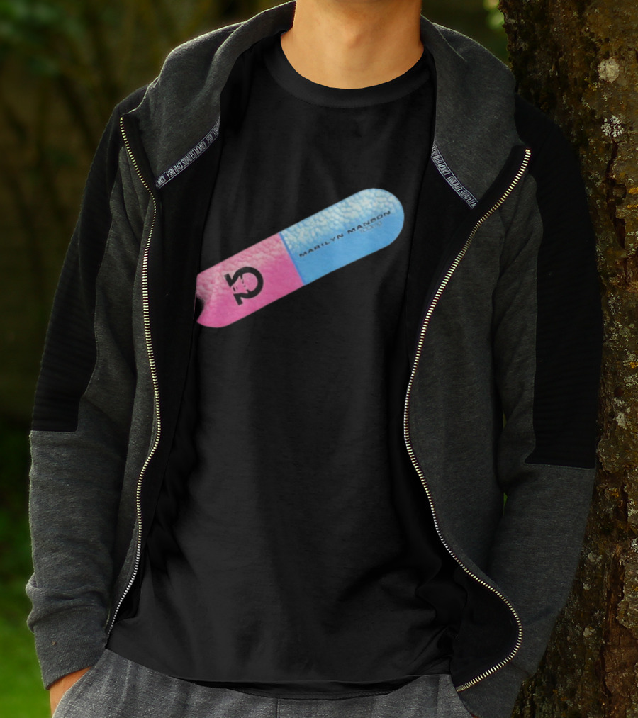 Marilyn Manson Mechanical Animals Pill Design T-Shirt