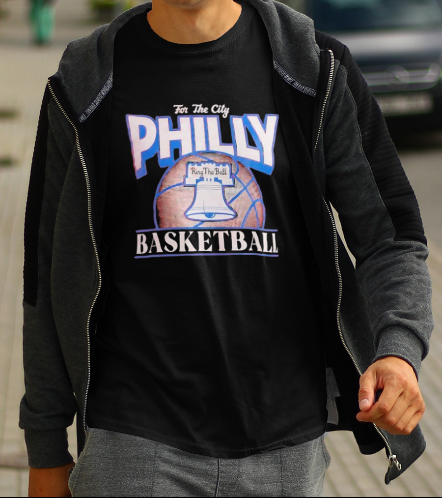 Philly Basketball For The City Liberty Bell T-Shirt