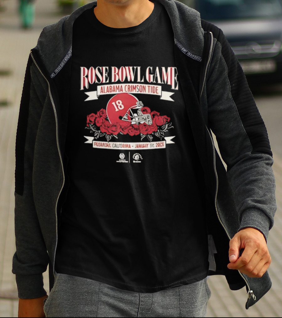 Rose Bowl Game Alabama Crimson Tide 18 January Pasadena 2005 T-Shirt