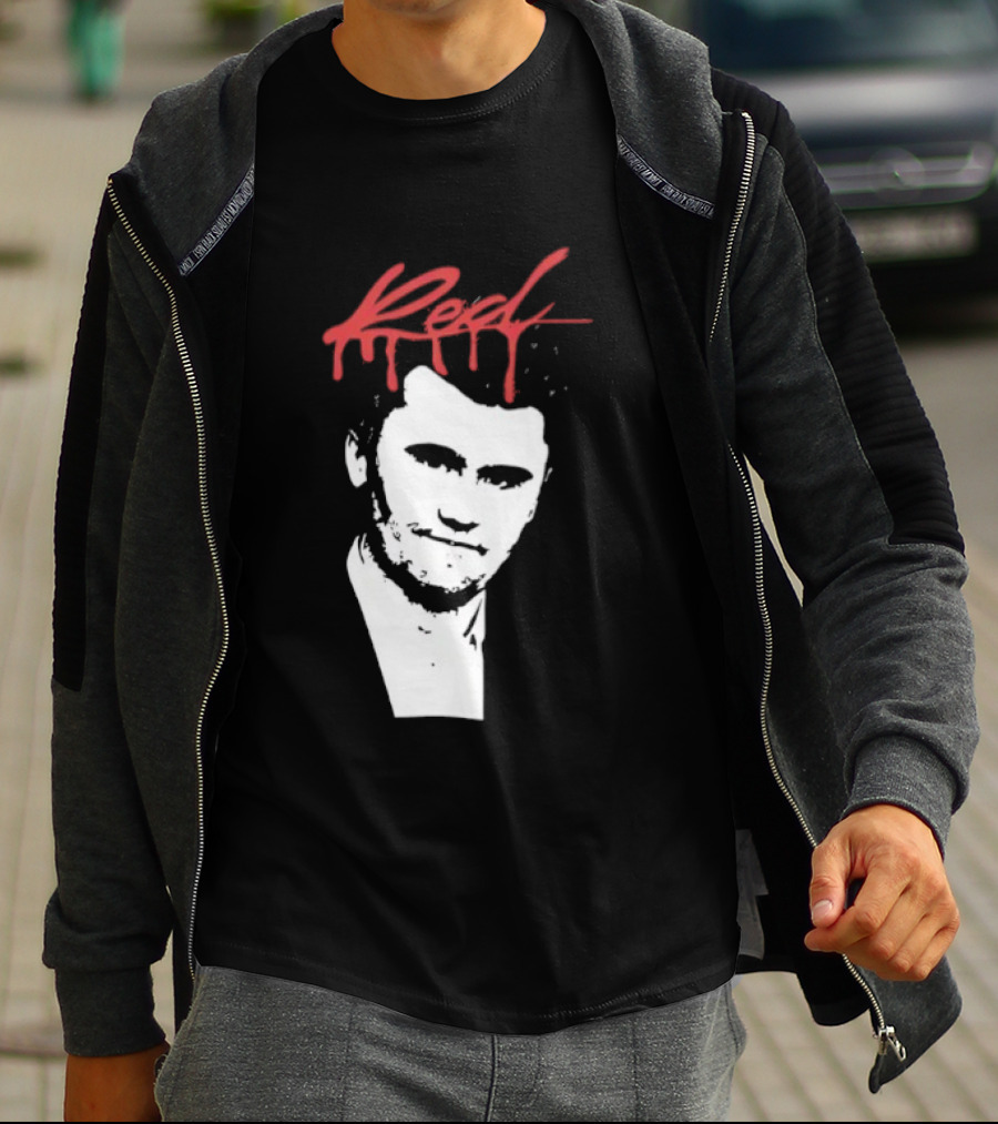 Red Charlie Kirk RIP T-Shirt