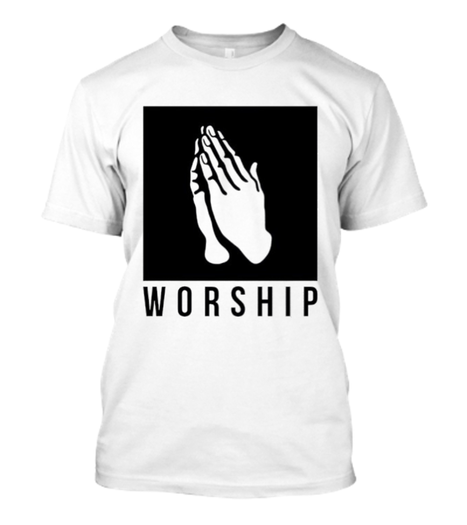 Pray Hands Worship T-Shirt