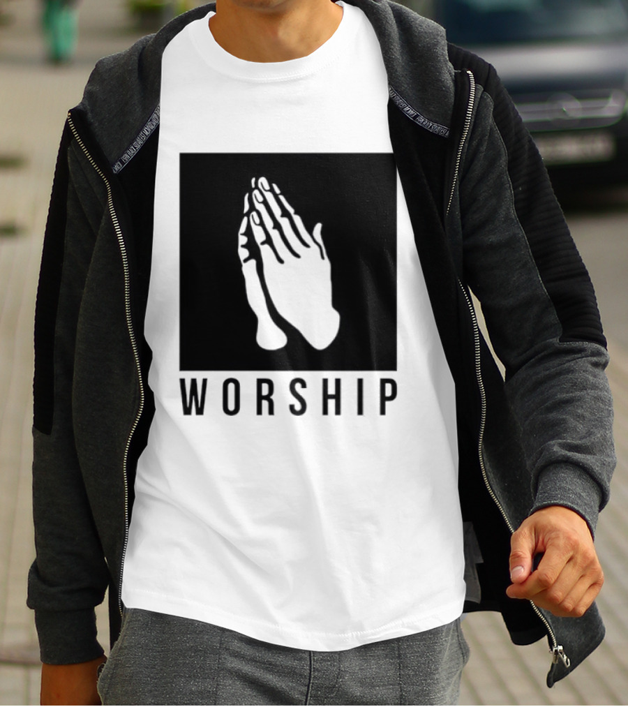 Pray Hands Worship T-Shirt