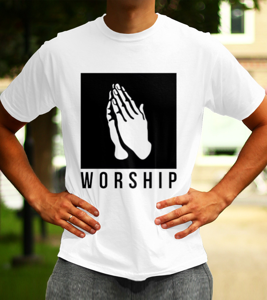 Pray Hands Worship T-Shirt