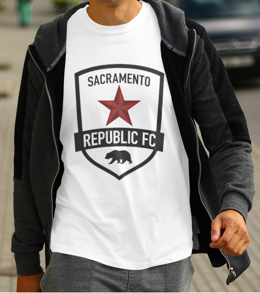 Sacramento Republic FC Red Star Emblem T-Shirt