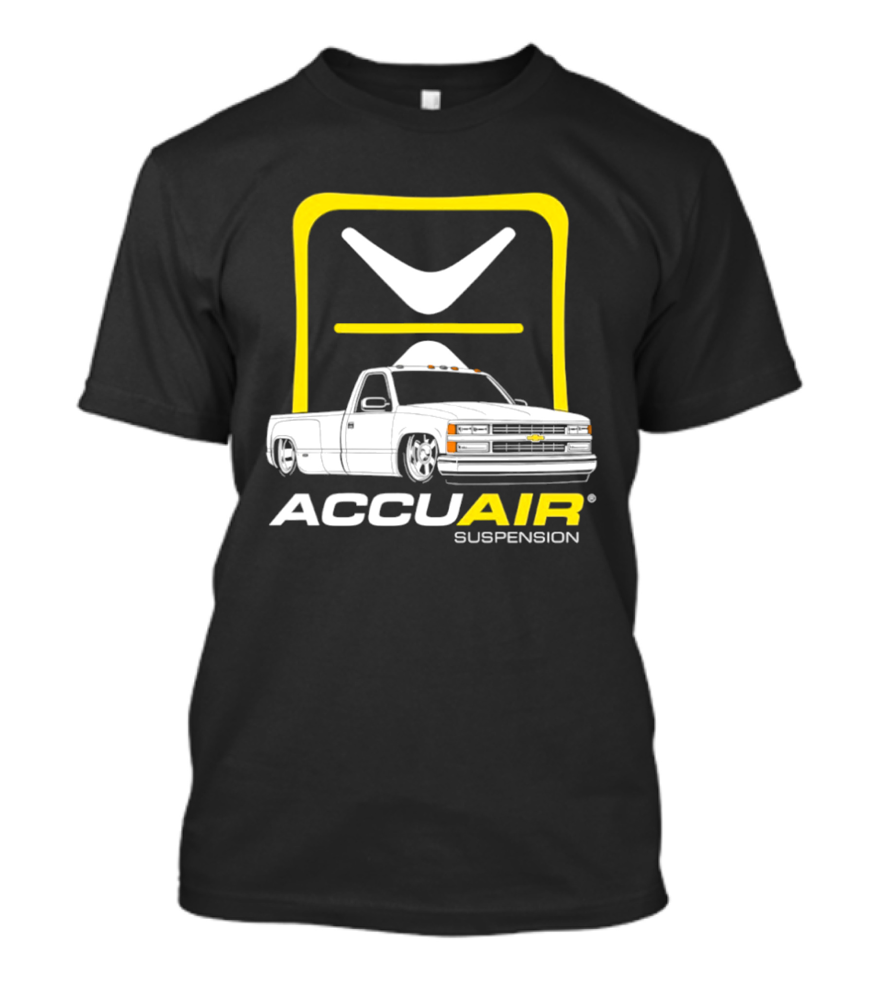 AccuAir Suspension Truck Emblem With Pickup T-Shirt
