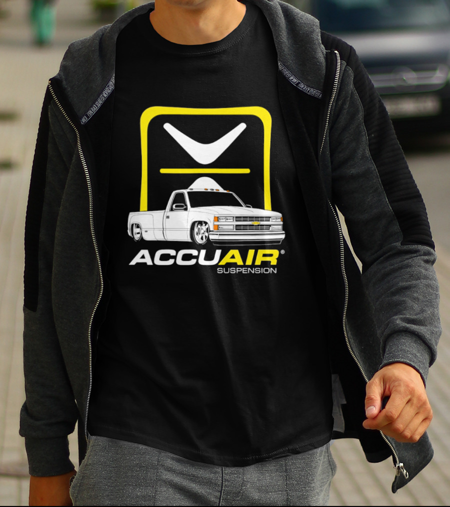AccuAir Suspension Truck Emblem With Pickup T-Shirt