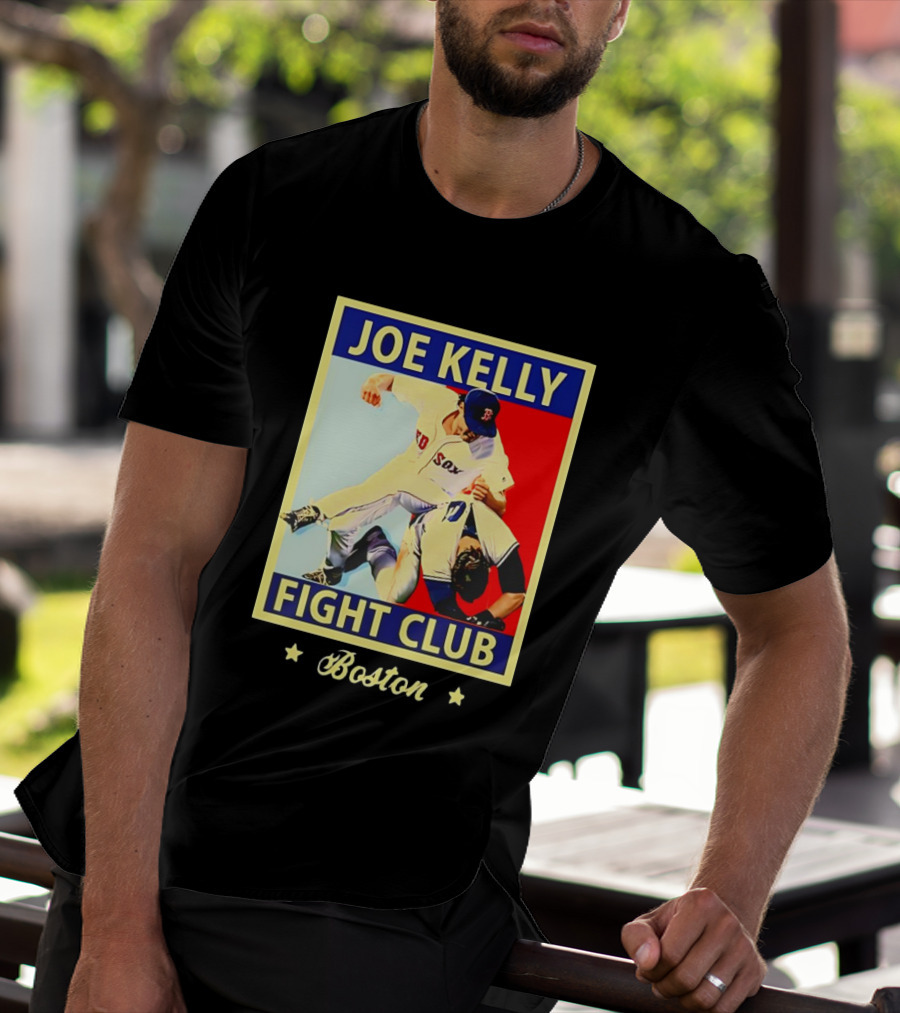 Boston Red Sox Joe Kelly Fight Club Iconic Showdown T-Shirt
