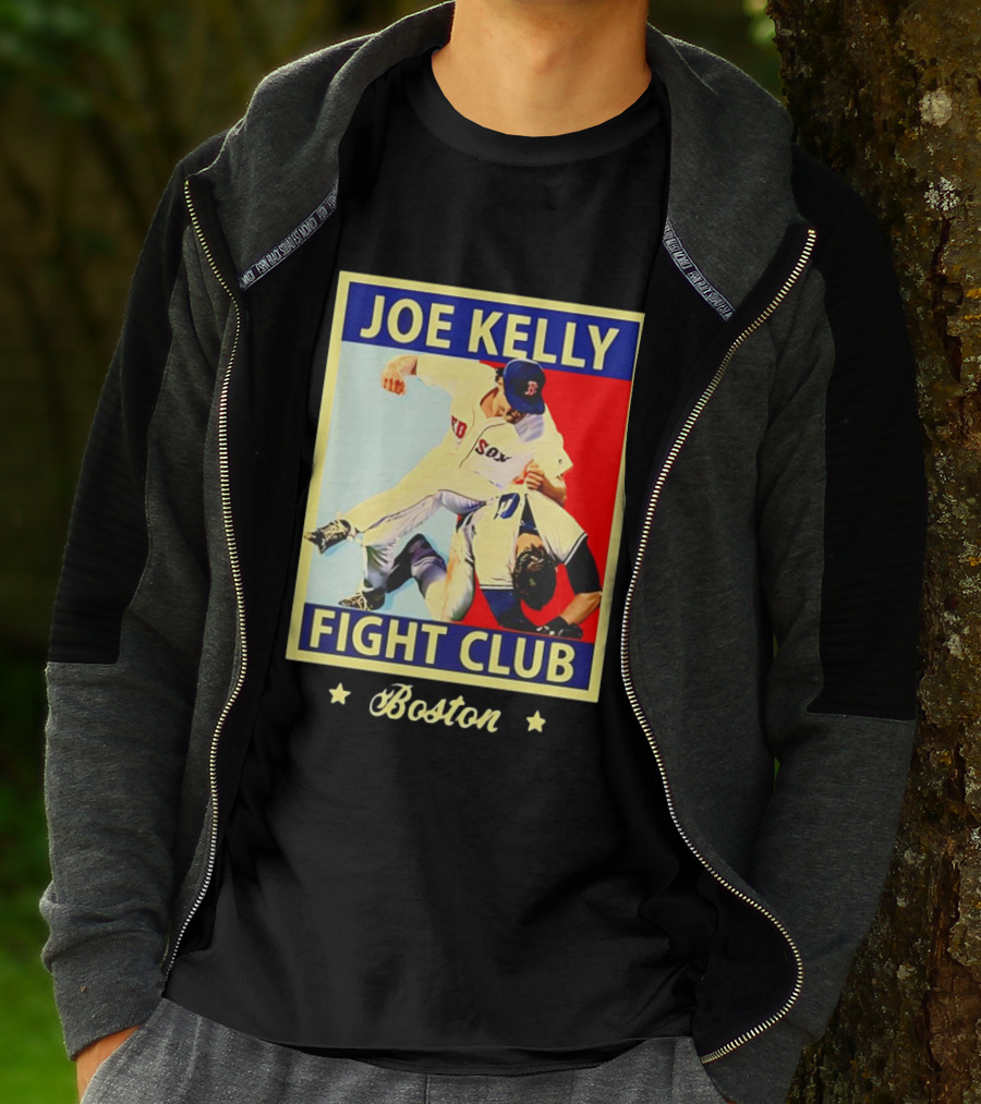 Boston Red Sox Joe Kelly Fight Club Iconic Showdown T-Shirt