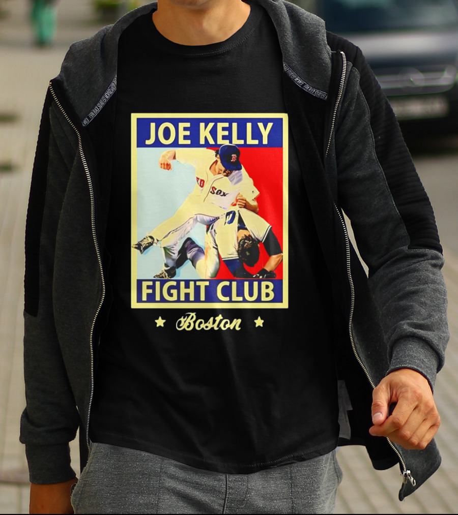 Boston Red Sox Joe Kelly Fight Club Iconic Showdown T-Shirt