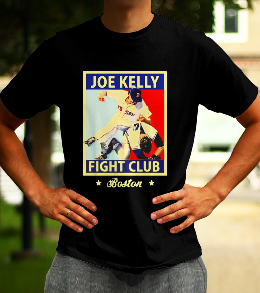 Boston Red Sox Joe Kelly Fight Club Iconic Showdown T-Shirt