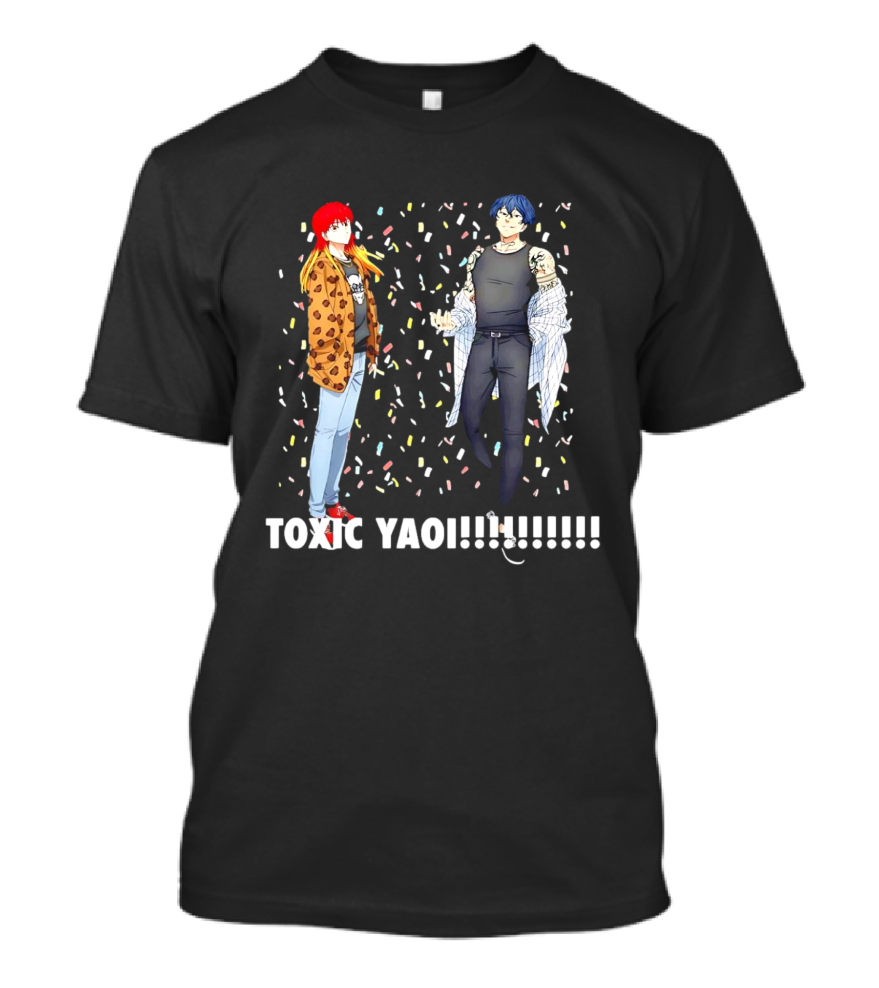 Toxic Yaoi Anime Chika Takiishi Villains Wiki T-Shirt