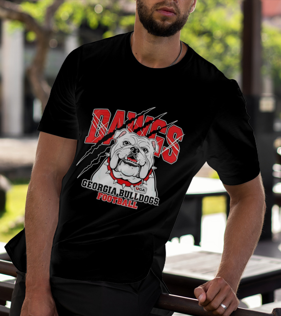 DAWGS Georgia Bulldogs UGA Football T-Shirt