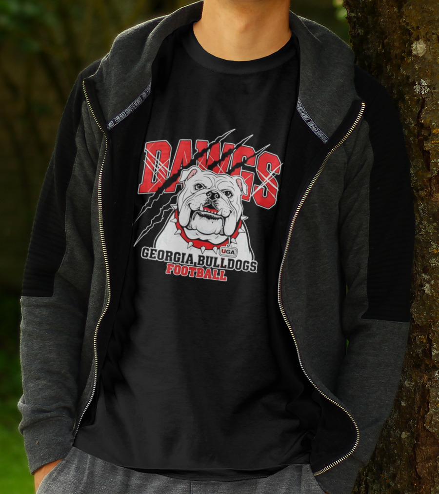 DAWGS Georgia Bulldogs UGA Football T-Shirt