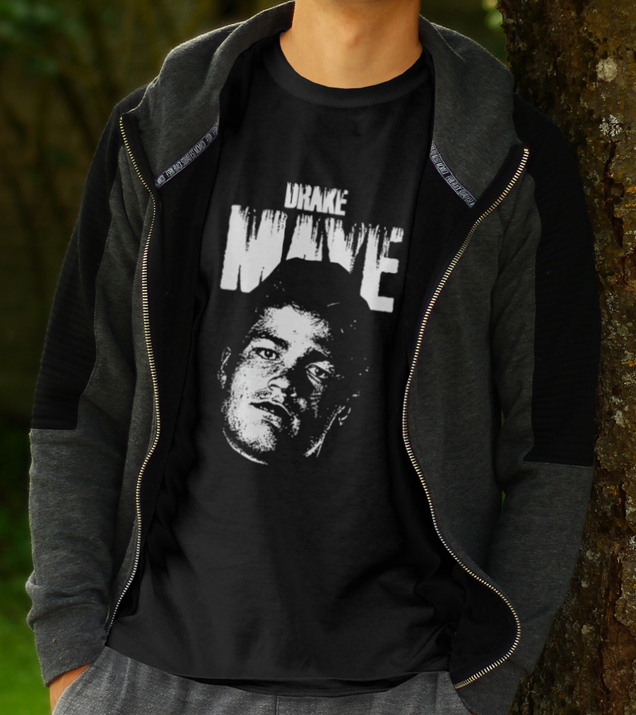 Drake Maye New England Patriots Black White T-Shirt