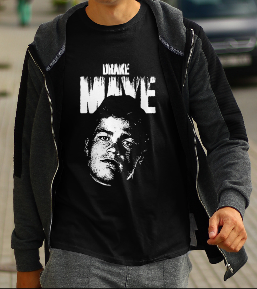 Drake Maye New England Patriots Black White T-Shirt