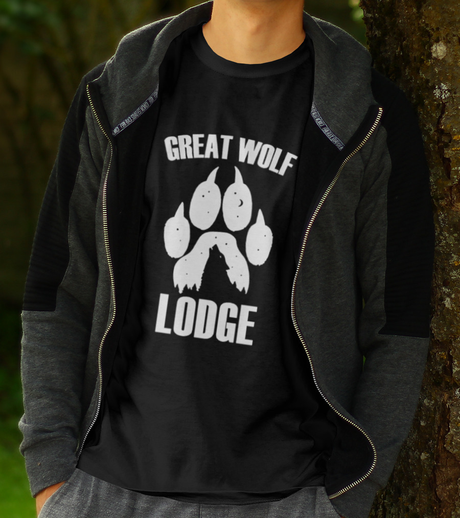 Great Wolf Lodge Paw Print T-Shirt
