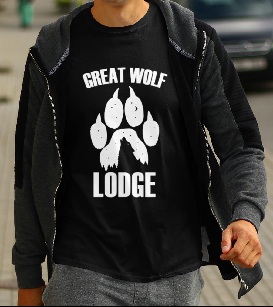 Great Wolf Lodge Paw Print T-Shirt