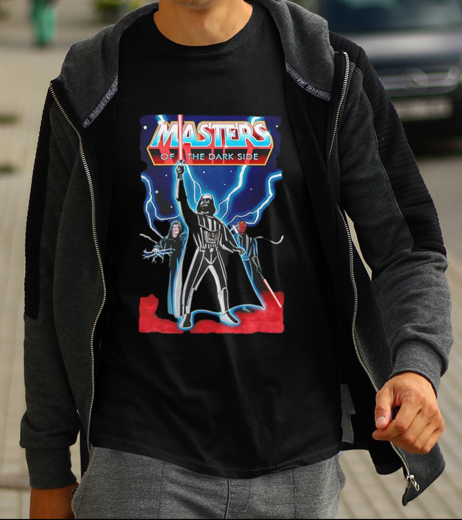 Masters Of The Dark Side Star Wars Darth Vader Emperor Palpatine Darth Maul T-Shirt