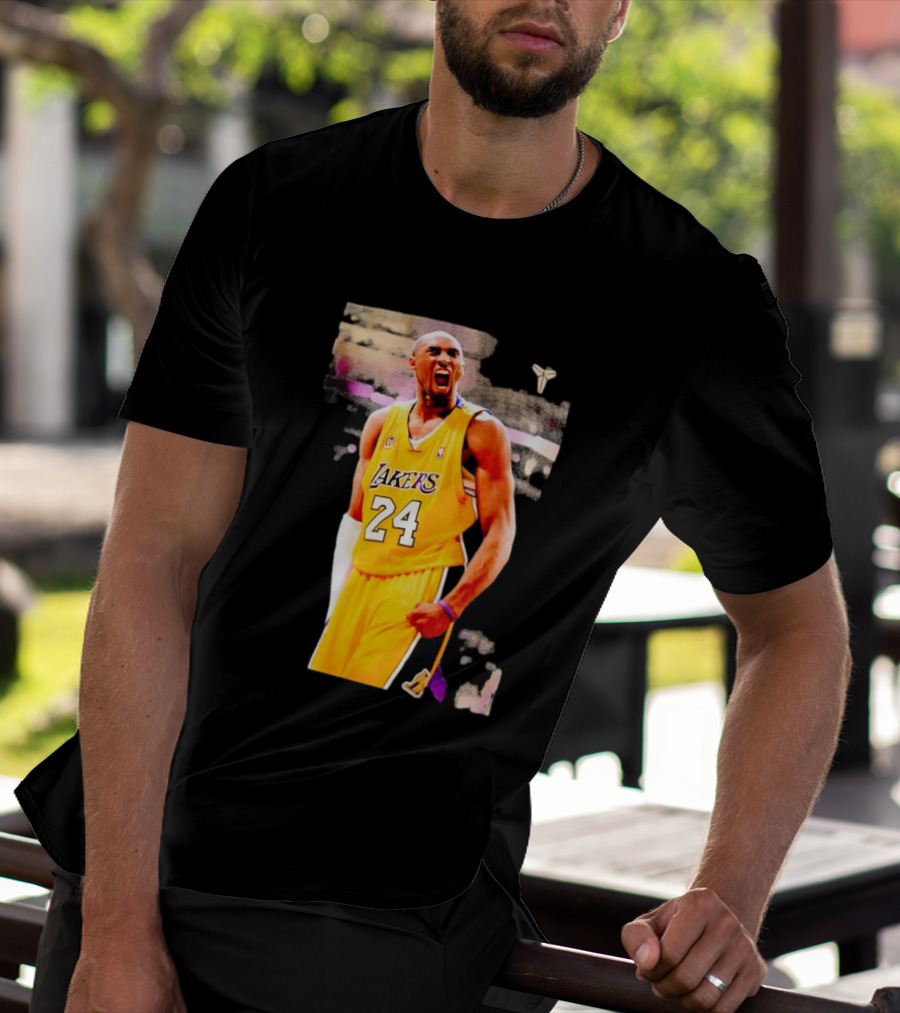 Kobe Bryant Los Angeles Lakers 24 Basketball T-Shirt