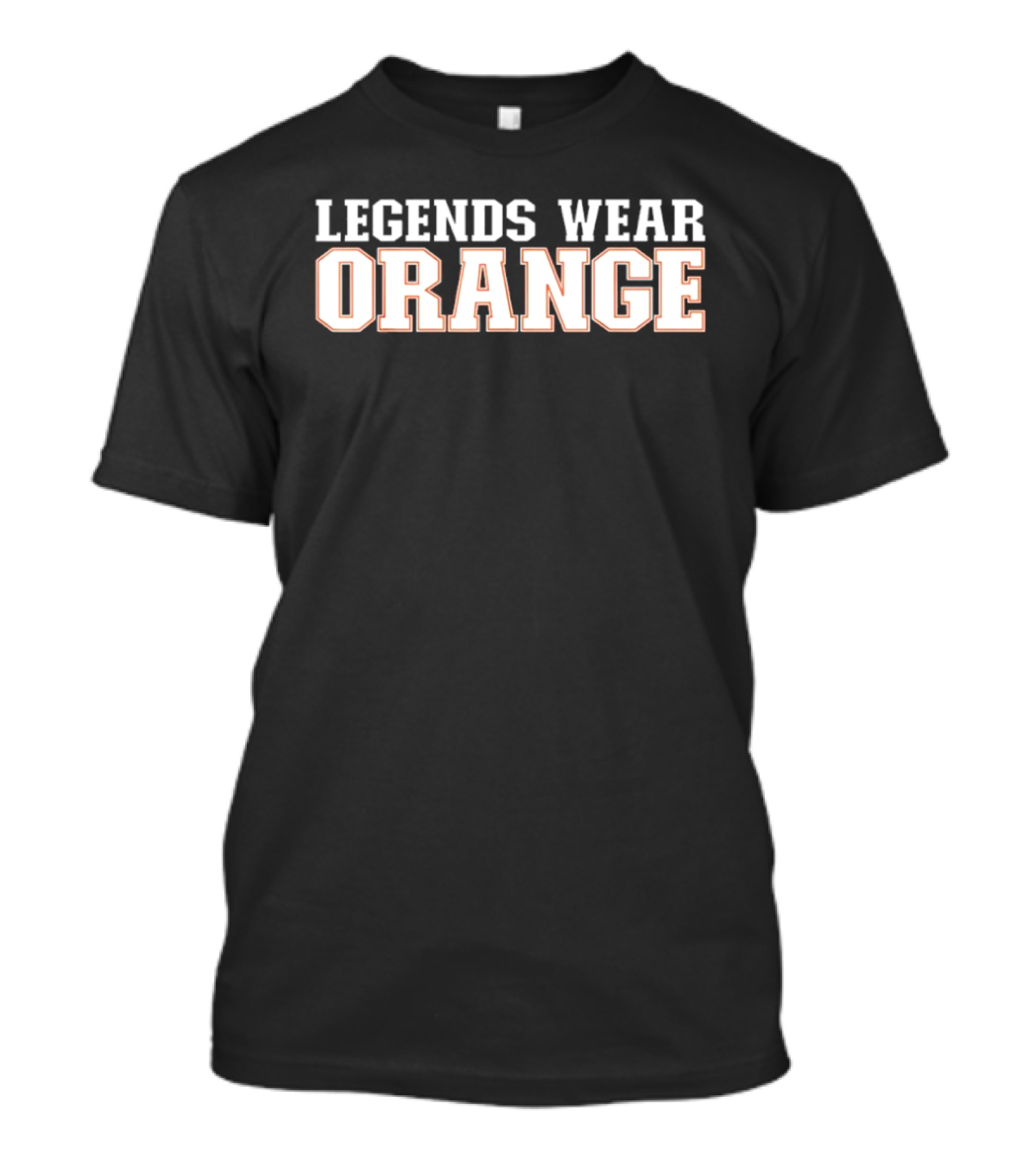 Legends Wear Orange Bold T-Shirt