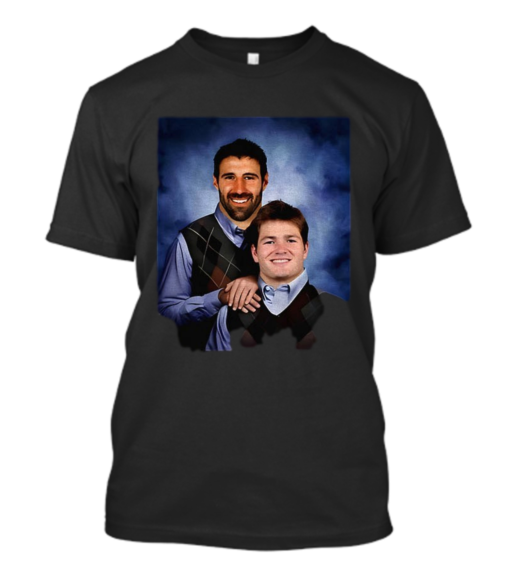 Mike Vrabel Drake Maye New England Patriots Step Brothers Football T-Shirt