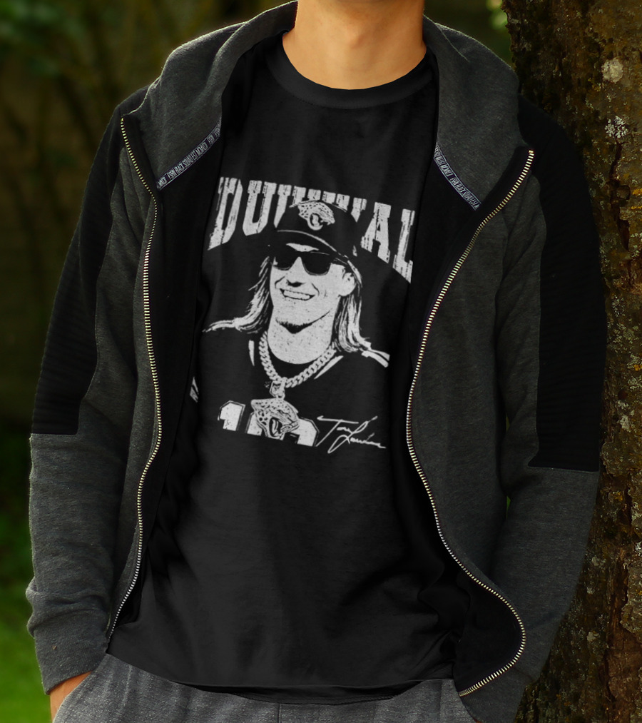 Vintage Duuuval Trevor Lawrence Jacksonville Football T-Shirt