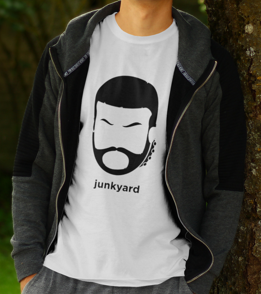 WWF Wrestling Legend Junkyard Dog Big Face Retro Look T-Shirt