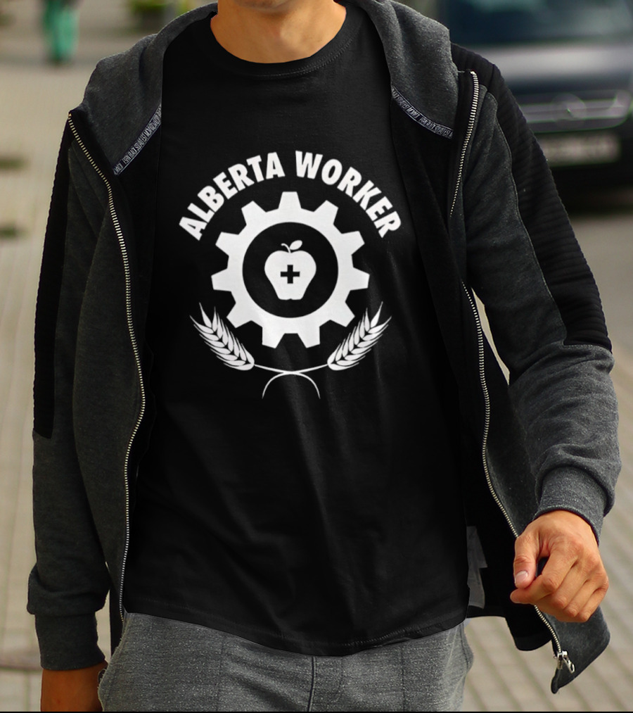 Alberta Worker Gear Apple Wheat T-Shirt