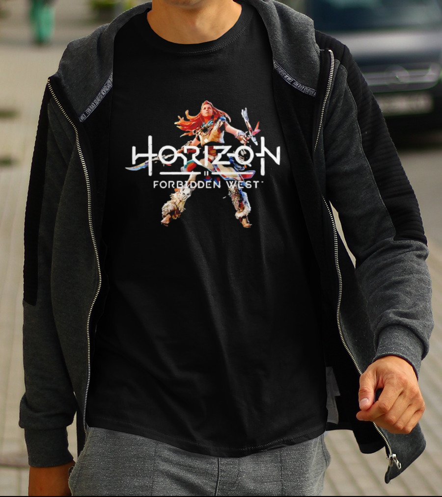 Horizon Forbidden West Aloy Combat Pose T-Shirt
