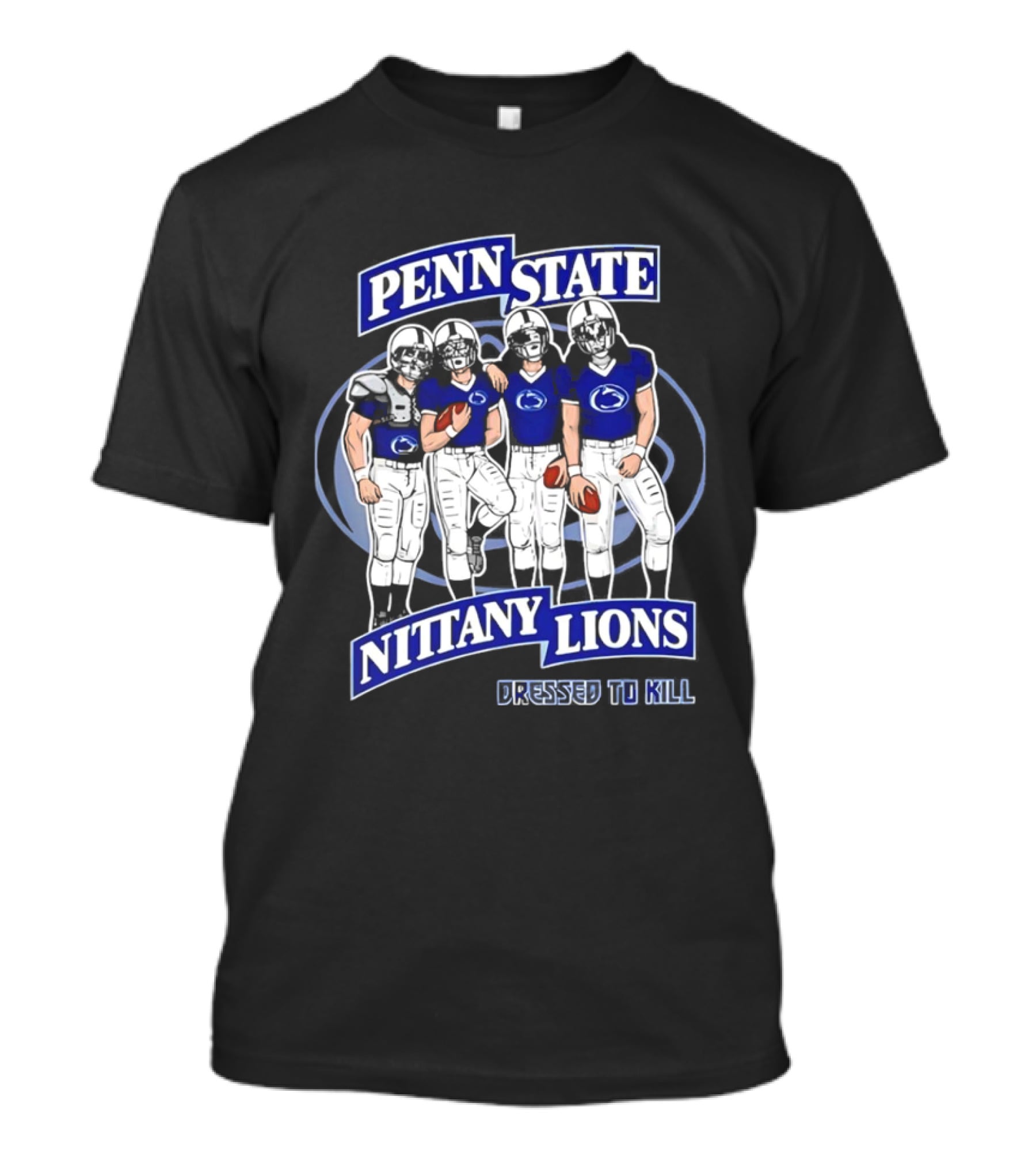 Penn State Nittany Lions Dressed To Kill Football Players T-Shirt