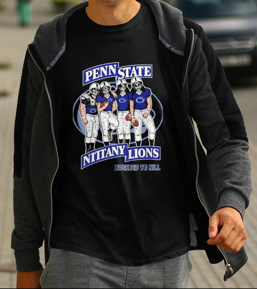 Penn State Nittany Lions Dressed To Kill Football Players T-Shirt