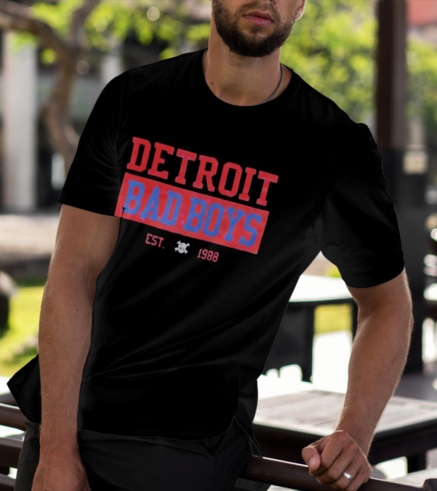 Detroit Pistons Bad Boys Est 1988 T-Shirt