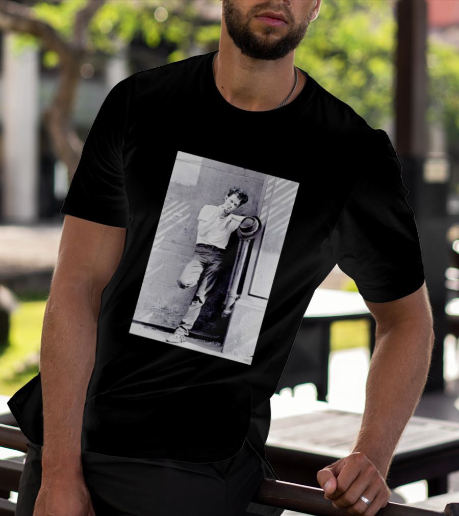 Robin Buckley Tom Waits Smoking Pose T-Shirt