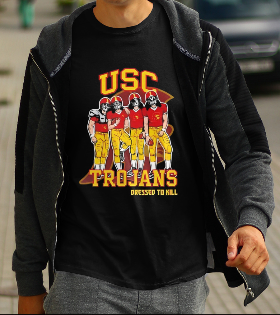 USC Trojans Football Dressed To Kill T-Shirt