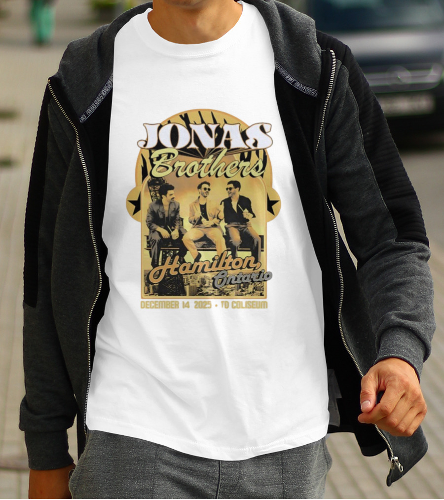 Jonas Brothers Hamilton Ontario December 14 2025 TD Coliseum T-Shirt