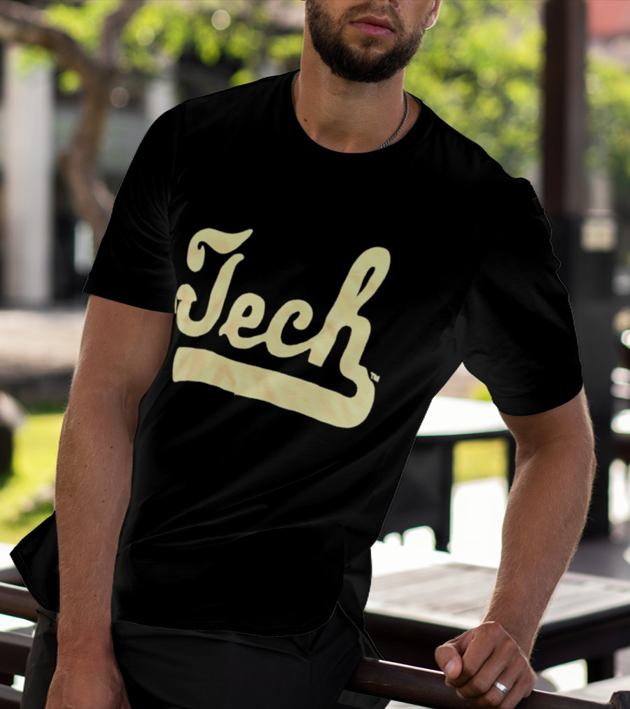 Louisiana Tech Script Font T-Shirt